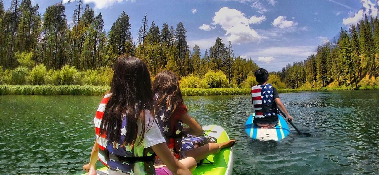 Bend-Sunriver Camping Resort Wheelchair Accessible Yurt 13 Εξωτερικό φωτογραφία